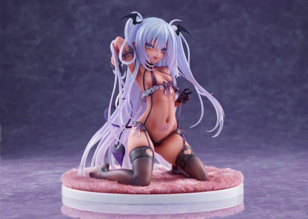 Pink Charm Kedama Tamano Succubus Black Rurumu 1/6 Figure NEW SEALED