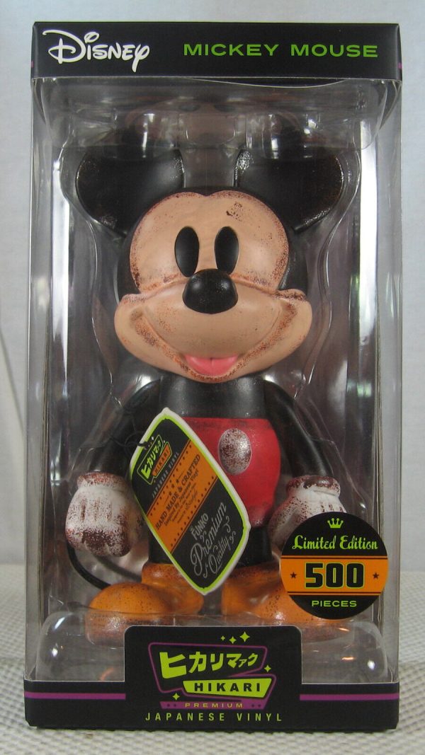 Mickey Mouse Vintage Premium Hikari Sofubi Figure EE Exclusive NEW SEALED
