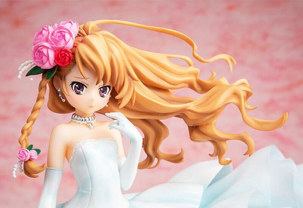 Toradora Taiga Aisaka Wedding Dress 1/7 Figure Chara-Ani 1st Edition NEW SEALED - Image 3