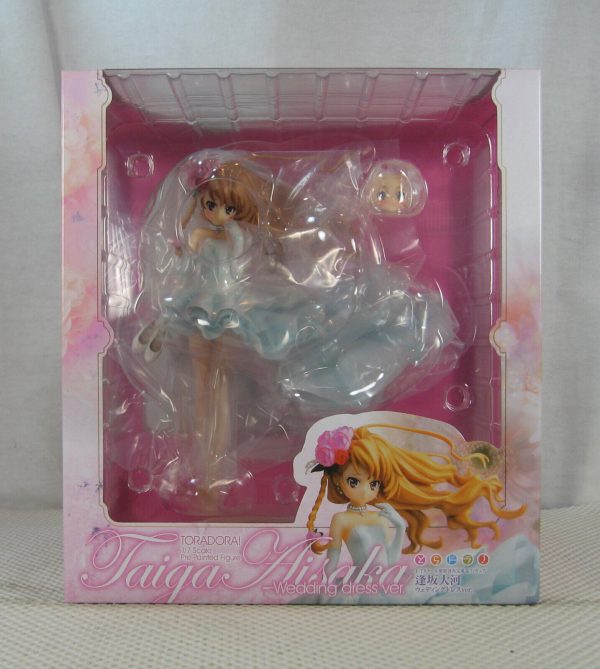 Toradora Taiga Aisaka Wedding Dress 1/7 Figure Chara-Ani 1st Edition NEW SEALED - Image 4