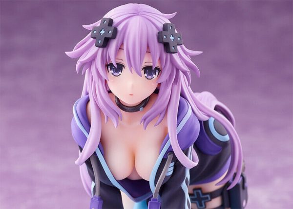 Hyperdimension Neptunia NEPTUNE Waking Up 1/8 Figure Broccoli NEW SEALED - Image 3