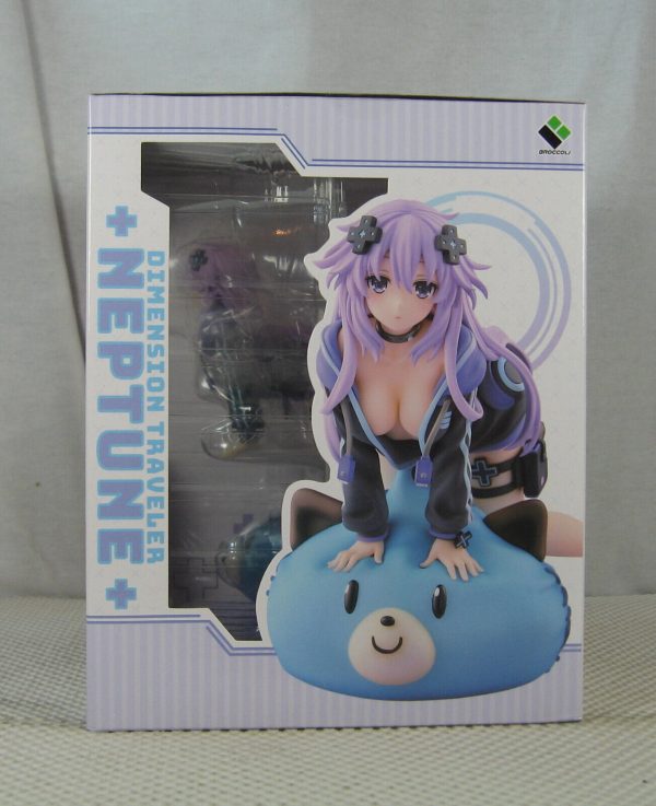 Hyperdimension Neptunia NEPTUNE Waking Up 1/8 Figure Broccoli NEW SEALED - Image 5