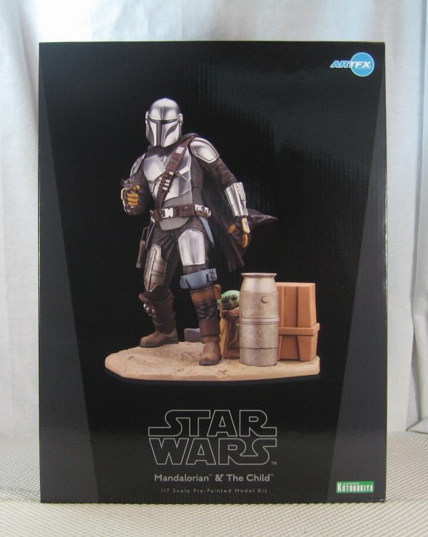 Star Wars The Mandalorian and The Child 1/7ArtFX Figure Statue Kotobukiya SEALED - Image 5