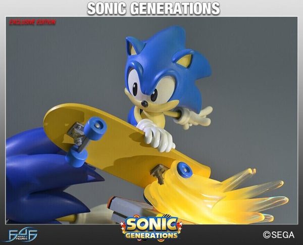 Sonic Generations Diorama Exclusive Statue 56/450 First4Figures Sega SEALED - Image 4
