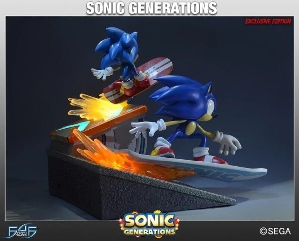 Sonic Generations Diorama Exclusive Statue 56/450 First4Figures Sega SEALED - Image 6