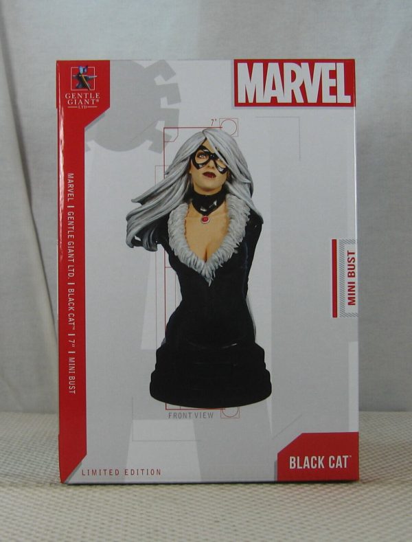 Gentle Giant Black Cat Mini Bust 623/840 Marvel Spiderman NEW SEALED - Image 2