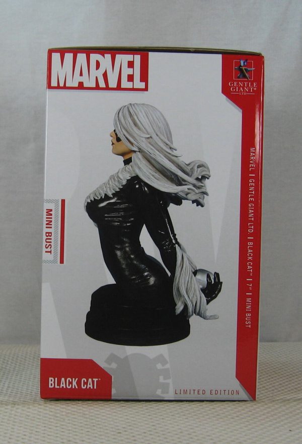 Gentle Giant Black Cat Mini Bust 623/840 Marvel Spiderman NEW SEALED - Image 3