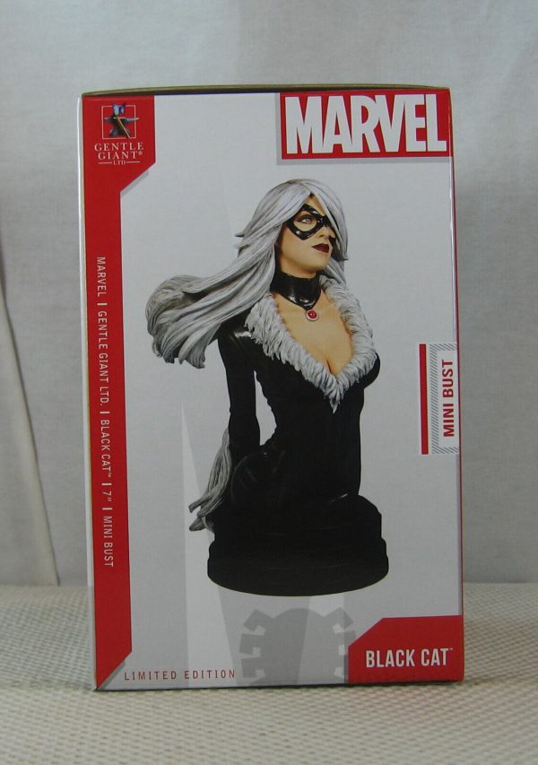 Gentle Giant Black Cat Mini Bust 623/840 Marvel Spiderman NEW SEALED - Image 5
