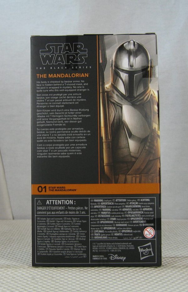 Hasbro Star Wars Black Series Mandalorian Beskar Armor Action Figure NEW SEALED - Image 3