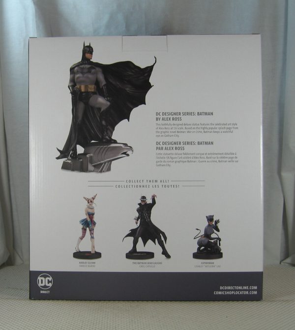 Batman Deluxe Statue 1095/5000 Alex Ross Designer Series DC Collectibles SEALED - Image 5