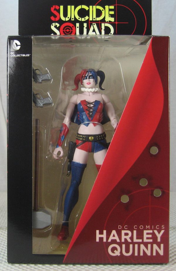 Harley Quinn Super-Villains Suicide Squad Action Figure DC Collectible SEALED
