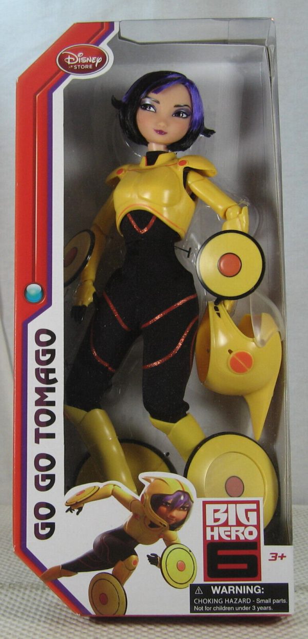 Disney Big Hero 6 Go Go Tomago Action Figure Disney Store Exclusive NEW SEALED