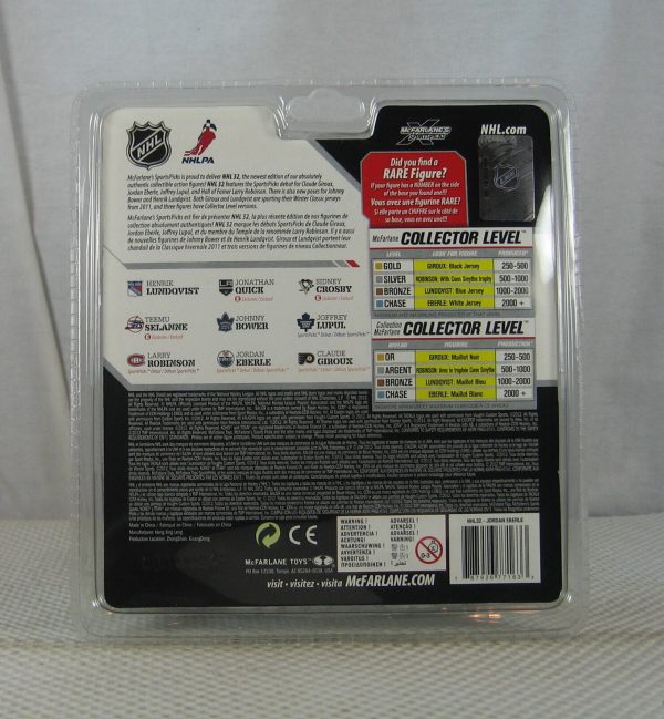 McFarlane NHL Series 32 Jordan Eberle Action Figure Edmonton Oilers SEALED - Image 3