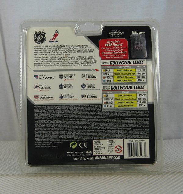 McFarlane NHL Series 32 Jordan Eberle Action Figure Variant Oilers SEALED - Image 3