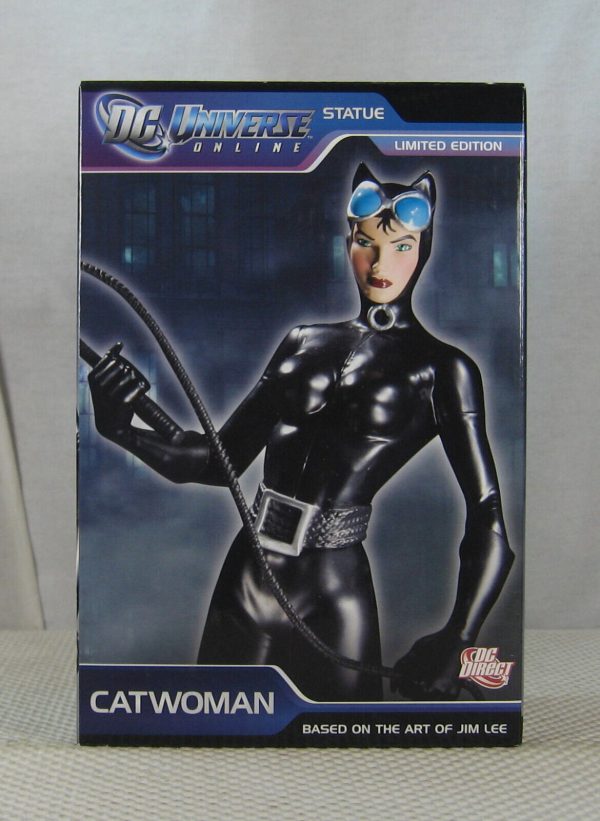 Catwoman Statue 660/5000 DC Universe Online Jim Lee DC Direct NEW SEALED - Image 2