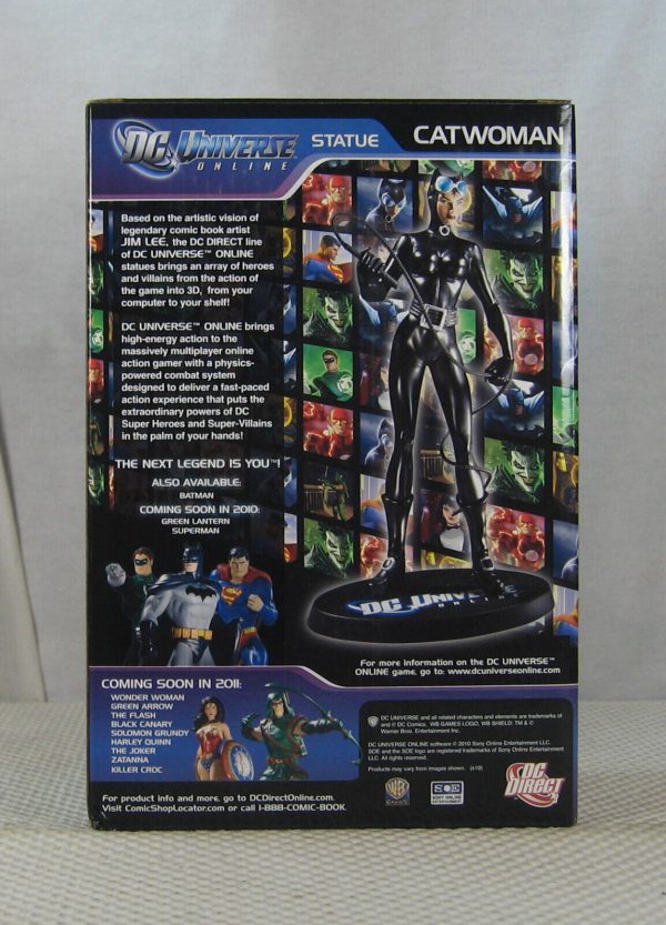 Catwoman Statue 660/5000 DC Universe Online Jim Lee DC Direct NEW SEALED - Image 4
