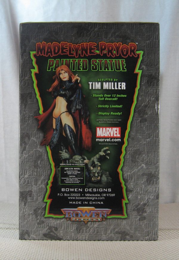 Madelyne Pryor Goblin Queen Statue 528/750 Bowen Designs NEW SEALED - Image 3
