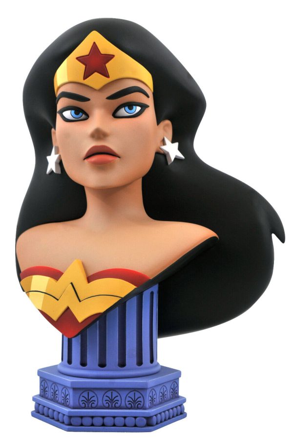 DC Legends in 3D Wonder Woman Animated 1/2 Bust 469/1000 Diamond Select SEALED