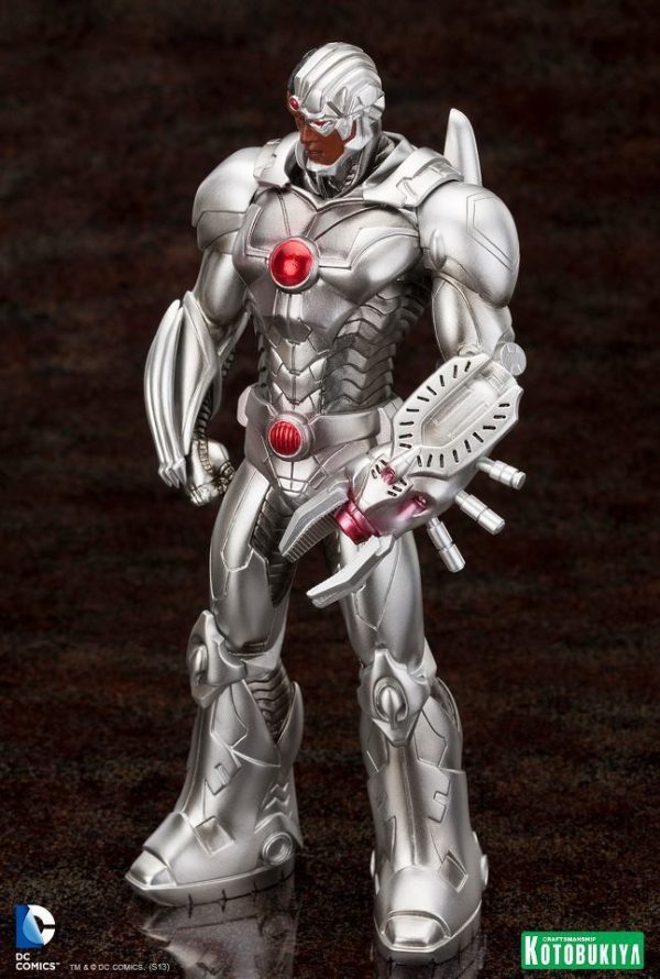 Kotobukiya Cyborg ArtFX+ 1/10 Statue New 52 DC Comics NEW SEALED - Image 3