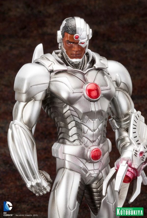 Kotobukiya Cyborg ArtFX+ 1/10 Statue New 52 DC Comics NEW SEALED - Image 4