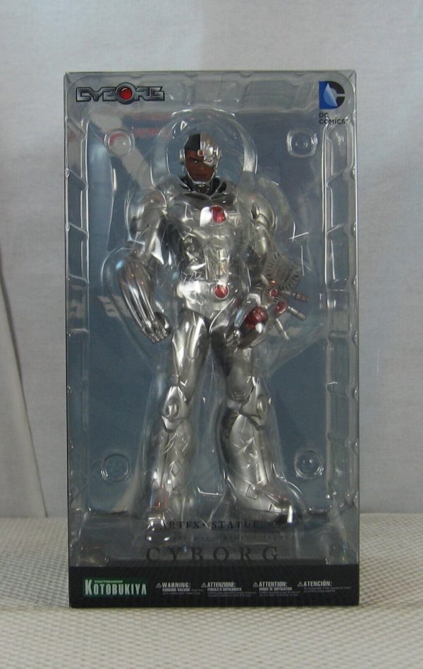 Kotobukiya Cyborg ArtFX+ 1/10 Statue New 52 DC Comics NEW SEALED - Image 5