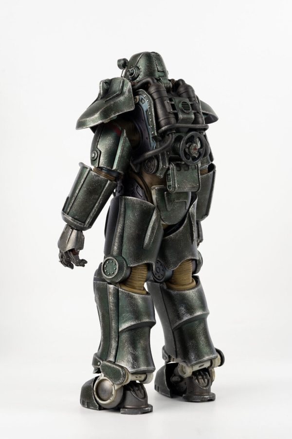ThreeZero Fallout T-45 NCR Salvaged Power Armor 1/6 Figure 3Z0177 NEW SEALED - Image 3