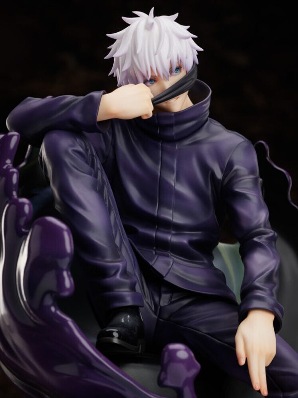 Jujutsu Kaisen F:NEX Satoru Gojo Mappa Showcase 1/7 Figure FuRyu NEW SEALED - Image 3