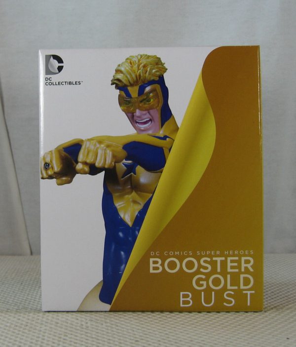 Booster Gold Bust DC Comics Super-Heroes Jim Lee New 52 DC Collectibles SEALED - Image 2