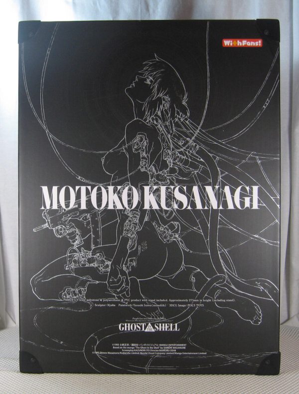 With Fans! GHOST IN THE SHELL Kusanagi Motoko 1/4 Figure BRAND NEW - Image 3