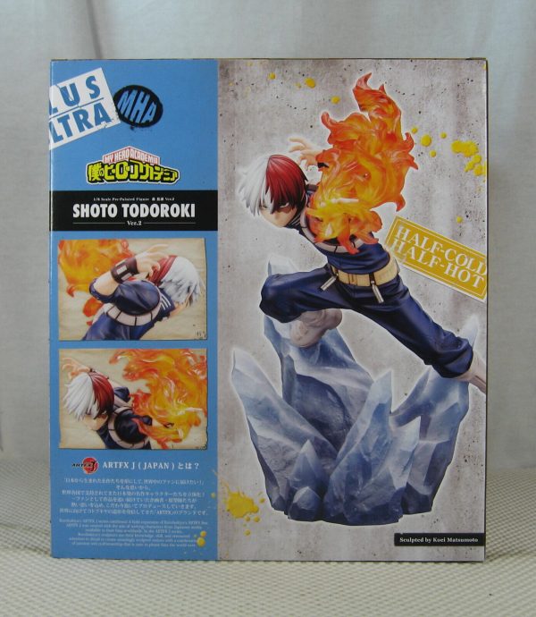 My Hero Academia Shoto Todoroki 1/8 ArtFX J Statue Version 2 Kotobukiya SEALED - Image 6