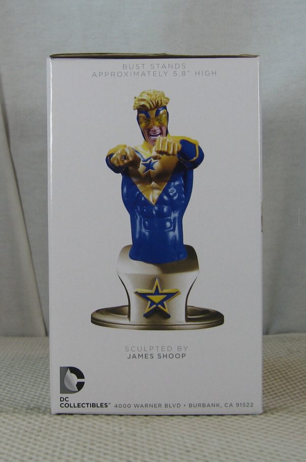 Booster Gold Bust DC Comics Super-Heroes Jim Lee New 52 DC Collectibles SEALED - Image 5