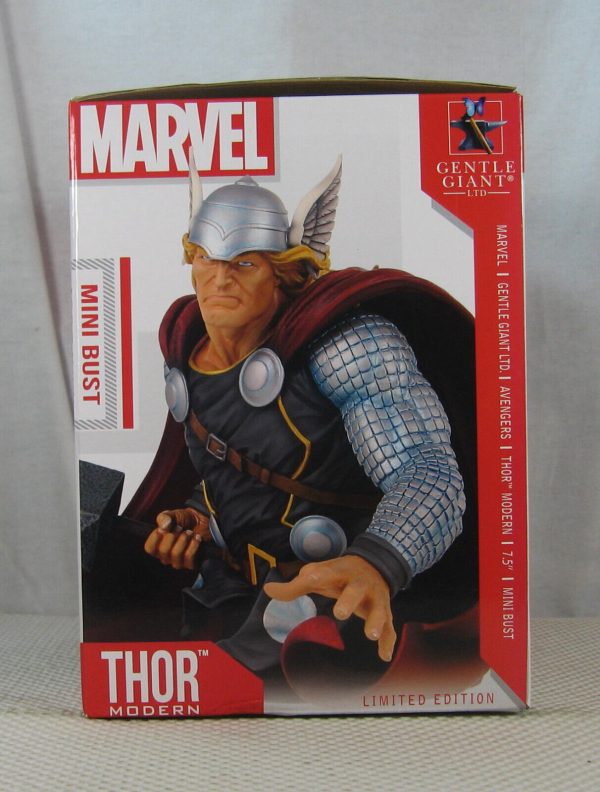 Gentle Giant Thor Modern Mini Bust 306/720 Marvel Avengers NEW SEALED - Image 5