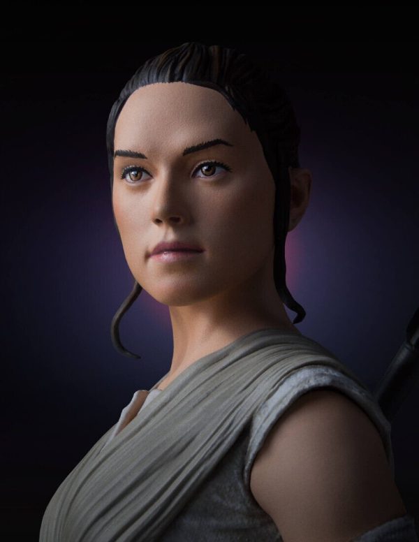 Star Wars The Force Awakens Rey Bust 728/2500 Gentle Giant Daisy Ridley SEALED - Image 3