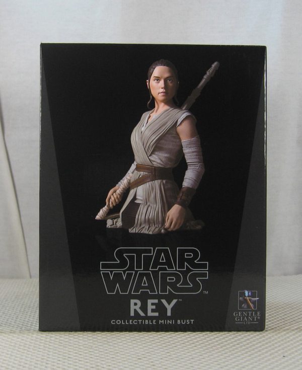 Star Wars The Force Awakens Rey Bust 728/2500 Gentle Giant Daisy Ridley SEALED - Image 4