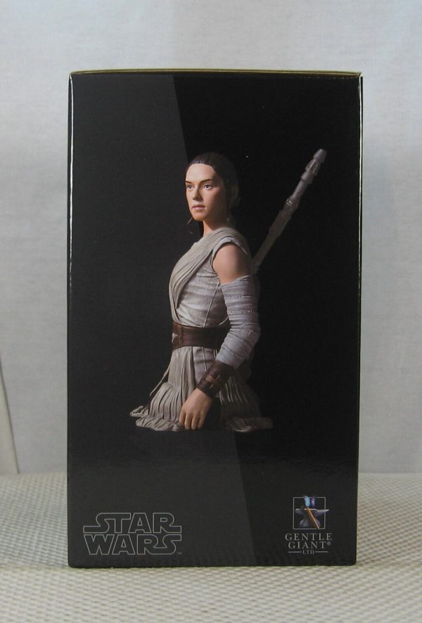 Star Wars The Force Awakens Rey Bust 728/2500 Gentle Giant Daisy Ridley SEALED - Image 5
