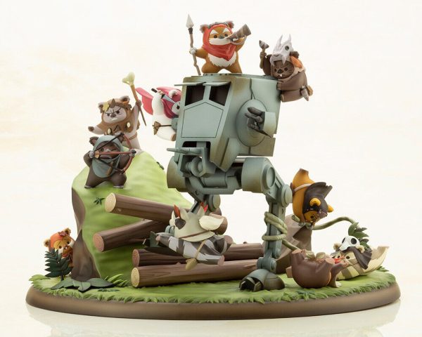 Star Wars Battle of Endor The Little Rebels ArtFX Statue Kotobukiya NEW SEALED