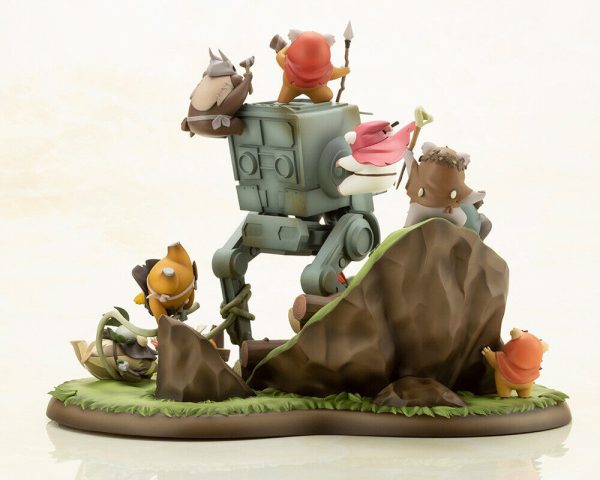 Star Wars Battle of Endor The Little Rebels ArtFX Statue Kotobukiya NEW SEALED - Image 2