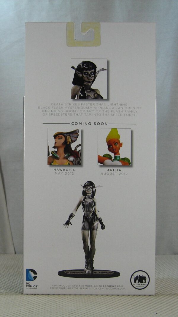 Ame-Comi Black Flash Figure DC Comics NEW SEALED - Image 4