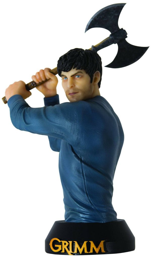 Grimm Nick Burkhardt Bust 494/500 David Giuntoli Dark Horse Gentle Giant SEALED