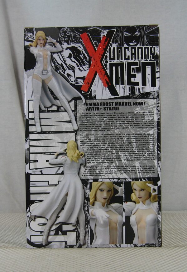 Kotobukiya Emma Frost ArtFX+ Statue 2016 SDCC Exclusive Now Marvel NEW SEALED - Image 4