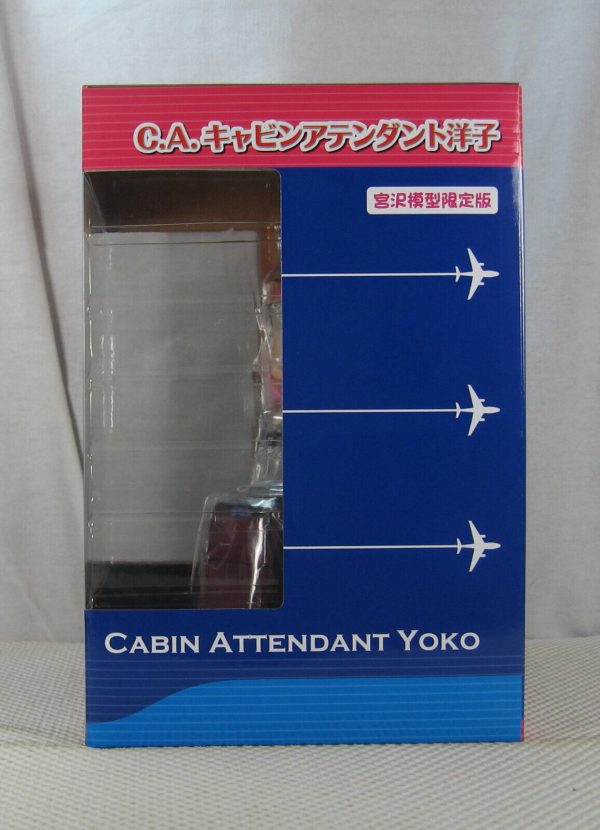 WING Cabin Attendant Yoko Miyazawa Pink Figure Lechery Twilight Figure NEW - Image 6