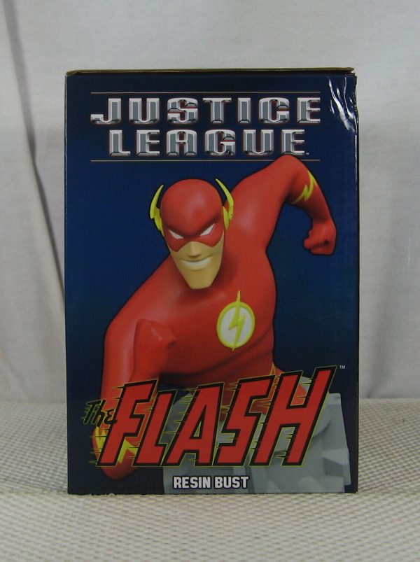 Flash Bust 517/650 Justice League Animated Series 2017 SDCC Exclusive NEW SEALED - Image 3