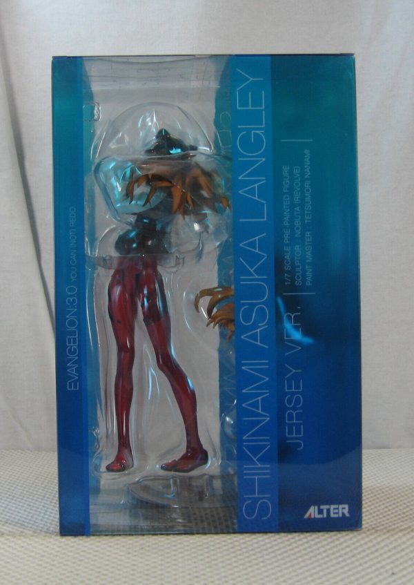 ALTER Evangelion 3.0 Shikinami Asuka Langley Jersey Figure 1st Edition SEALED - Image 6