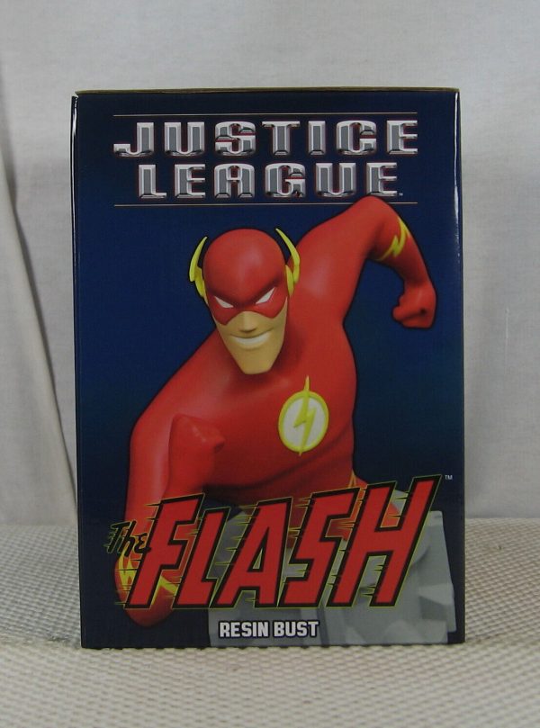 Flash Bust 517/650 Justice League Animated Series 2017 SDCC Exclusive NEW SEALED - Image 5