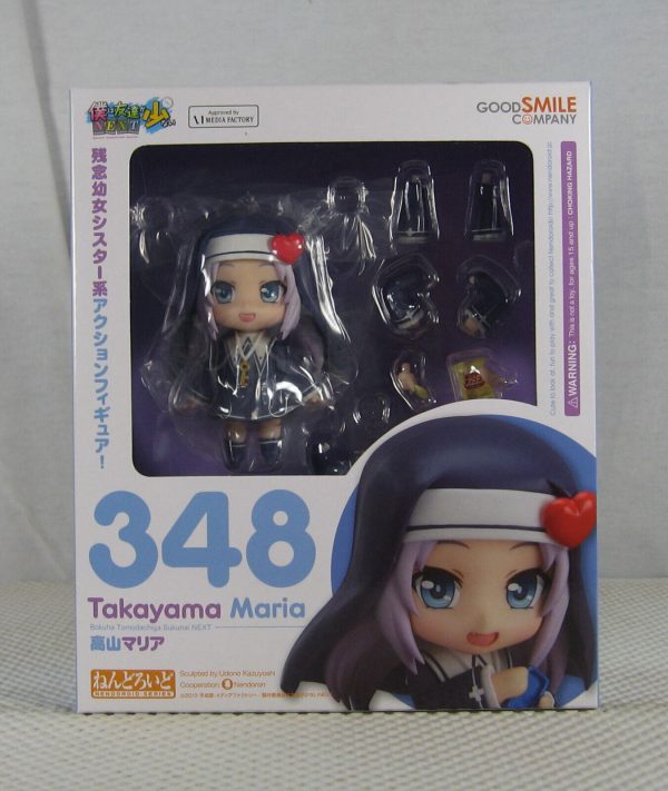 Haganai Next Maria Takayama Figure Nendoroid 348 Good Smile NEW SEALED - Image 4