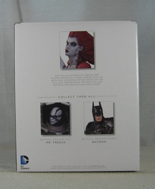 Poison Ivy Arkham Asylum Statue DC Collectible Batman Joker NEW SEALED - Image 6