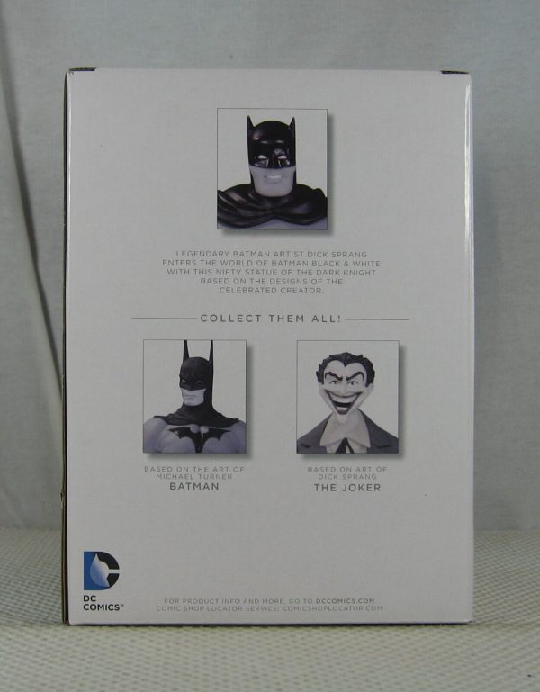 Batman Black and White Statue Dick Sprang DC Collectibles NEW SEALED - Image 5