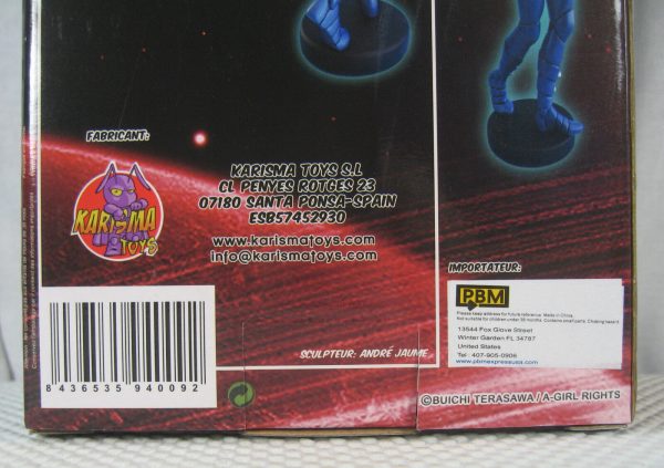 Space Adventure Cobra Lady Armaroid Statue 45/333 Karisma Toys Terasawa SEALED - Image 5