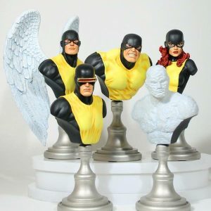 Original X-Men Mini-Bust 5-Pack Set Bowen Designs 277/550 NEW SEALED
