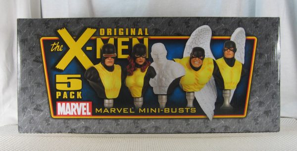 Original X-Men Mini-Bust 5-Pack Set Bowen Designs 277/550 NEW SEALED - Image 2